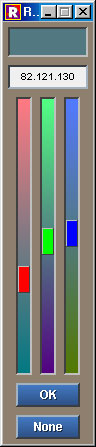 Selection de couleurs